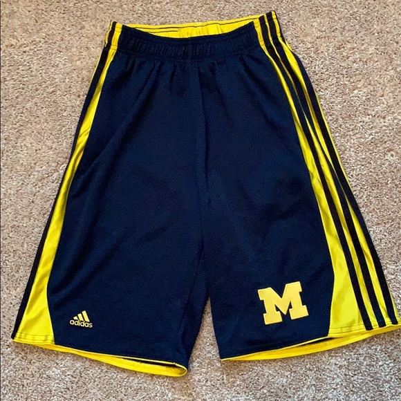 michigan adidas shorts